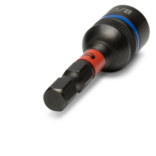 Crescent Bolt Biter Impact Nut Driver & Extractor 3/8" x 1-7/8" - Durable, Bi-Directional – view 2 - Auzzistore
