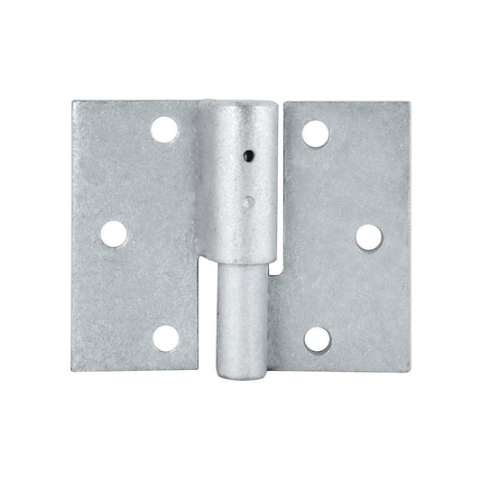 Pinnacle 16mm Galvanised RH Double Butt Security Gate Hinge - Pack of 2
