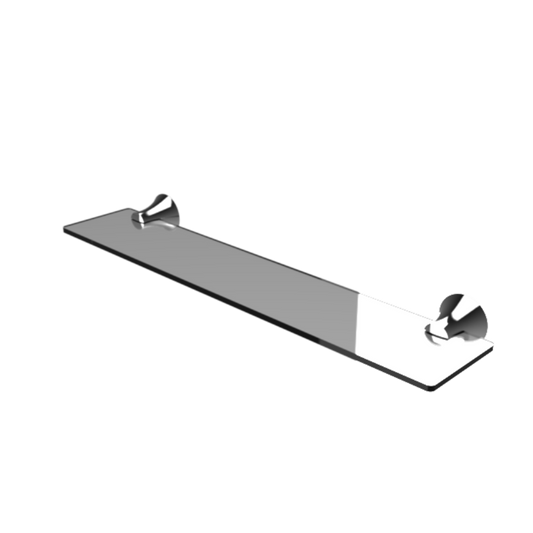 Caroma Elegance Glass Shelf - Chrome - 500mm - Durable - Classic Design