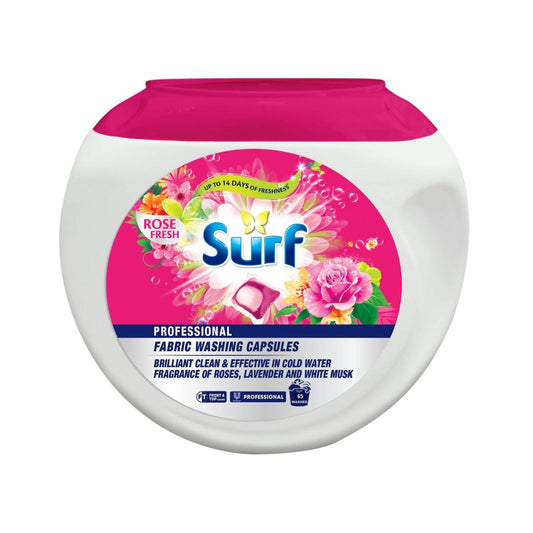 Surf Rose Fresh Laundry Capsules 65 Pack - 1.5 kg - Stain & Odour Removal