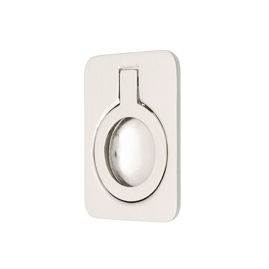 Prestige Ring Pull - 38mm - Zinc Alloy - Brushed Nickel Finish - Auzzistore