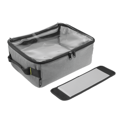 Ryobi Traxx Large Clear Top Canvas Bag - 340mm x 170mm x 460mm - Water-Resistant