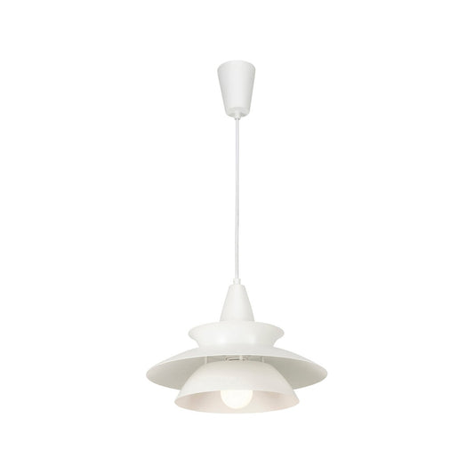Brilliant 34cm White Matte Atomic DIY Metal Pendant Light - Adjustable Cord - Modern Design – view 2