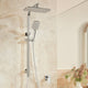 Mondella Chrome Overture Shower Wall Mixer - 75mm x 140mm x 195mm - Lead Free