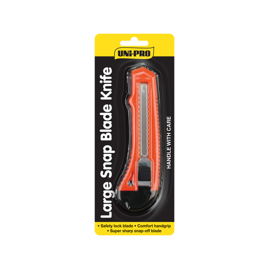 UNi-PRO Snap Blade Knife - Large - Plastic - Super Sharp