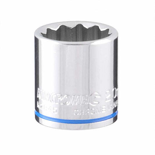 Kincrome 20mm 3/8" Square Drive Socket - Chrome Vanadium Steel - Rust Resistant