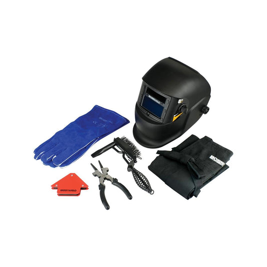 Bossweld Welders Starter Pack - 7 Piece - Safety Accessories - Beginner Use - Auzzistore