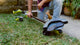 Ryobi Cordless Edger - 220mm - Plastic/Metal - 40mm Cutting Depth