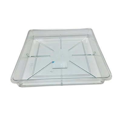 Eden Clear Porto Planter Saucer 380mm Polypropylene Lightweight Design