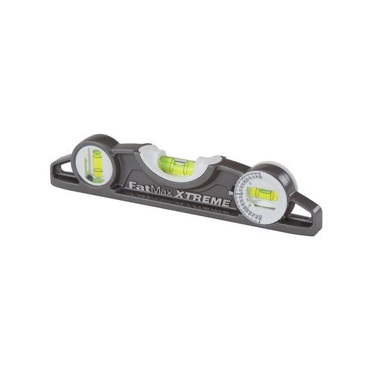 Stanley Fatmax Torpedo Level 11-3/4 Inch Aluminium Durable Design - Auzzistore