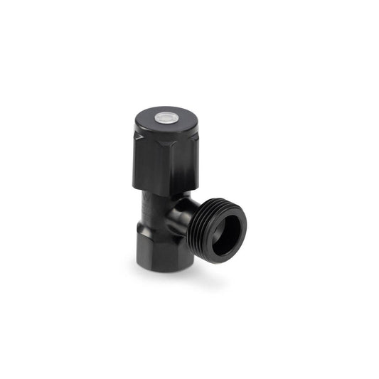 Brasshards Mini Washing Machine Tap 20mm - Matt Black - Lead Free - Compact Design - Auzzistore
