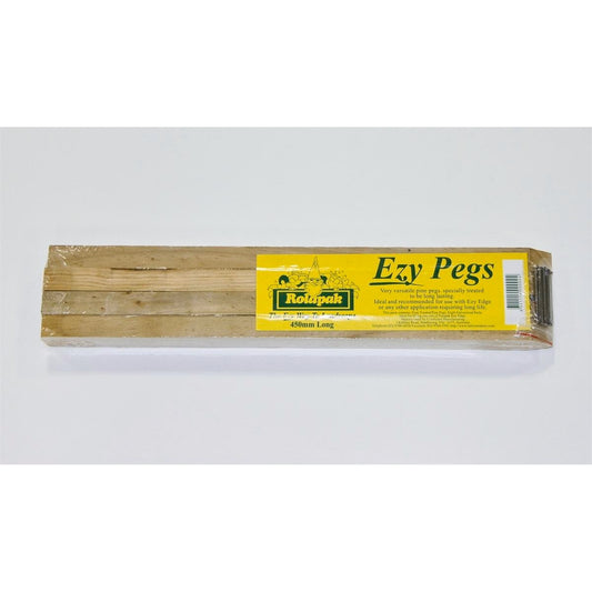 Rola Pak Ezy Peg 450mm Timber 4 Pack - Treated Pine - Rot Resistant - Auzzistore