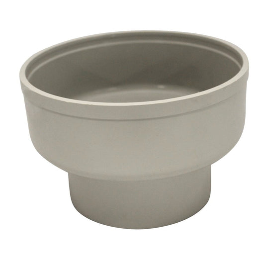 Holman 100mm PVC DWV Spigot Adaptor F&F - Grey - Durable Connection - Auzzistore