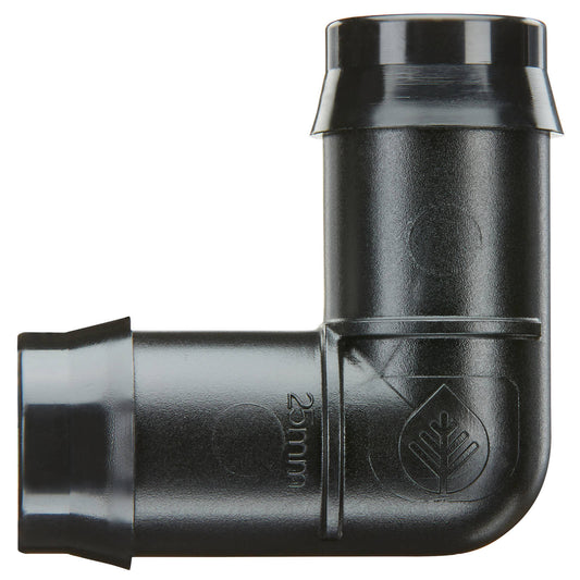 Toro 25mm Barbed Elbow Polypropylene UV Stabilised