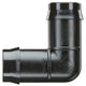 Toro 25mm Barbed Elbow Polypropylene UV Stabilised