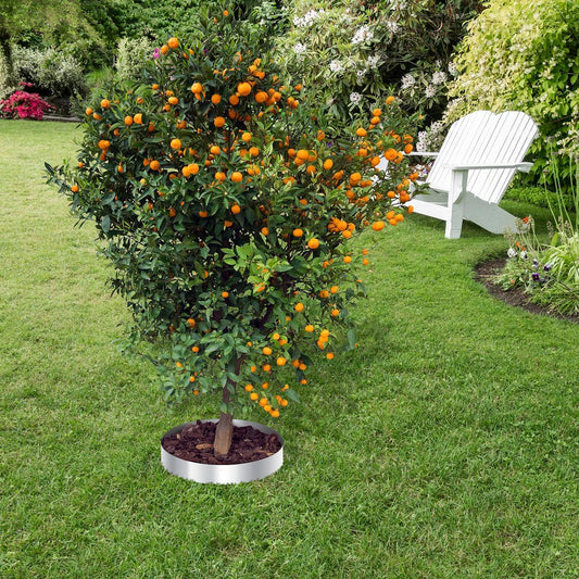 Jack Interlocking Steel Tree Ring - 300mm - Galvanised Steel - Durable – view 2 - Auzzistore
