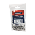 Grunt 8mm Stainless Steel Grommets 50 Pack Durable Repair Accessory