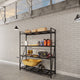 Rack It Shelf Support Brace 420mm Steel 400kg Capacity Black