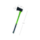 Saxon 1.8kg Fibreglass Axe - Carbon Steel Head - Lightweight - Durable