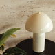 Mercator Cream Stella Table Lamp - 250mm x 360mm - High Gloss Metal Finish