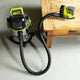 Ryobi 18V ONE+ Palm Sander Kit - 2.0Ah Battery - Compact Design - 161mm x 210mm x 250mm