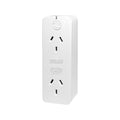 Arlec Grid Connect Smart Plug In Twin Socket With Energy Meter And Surge Protection
