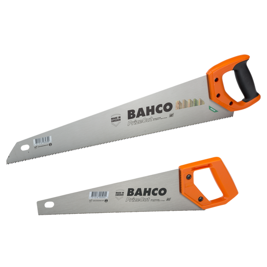 Bahco Handsaws Twin Pack - 350mm & 550mm - Universal & Toolbox Saws