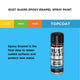 White Knight Rust Guard Spray Paint 310g Satin Black Durable Finish