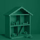 Dulux Spray Paint Low Odour 310g Satin Celtic Green - Self-Priming - Indoor Use