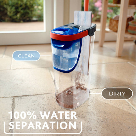 Vileda h2pro Flat Mop - 1.2L - Efficient Water Separation - Streak-Free Clean – view 2