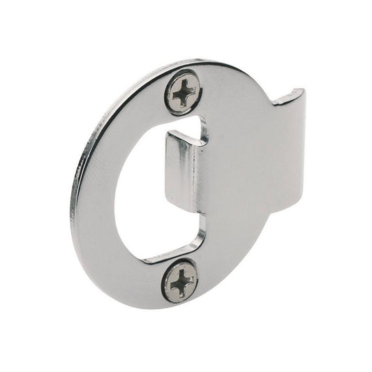 Gainsborough Round Strike Plate - 46mm - Zinc - Bright Chrome Finish - Auzzistore