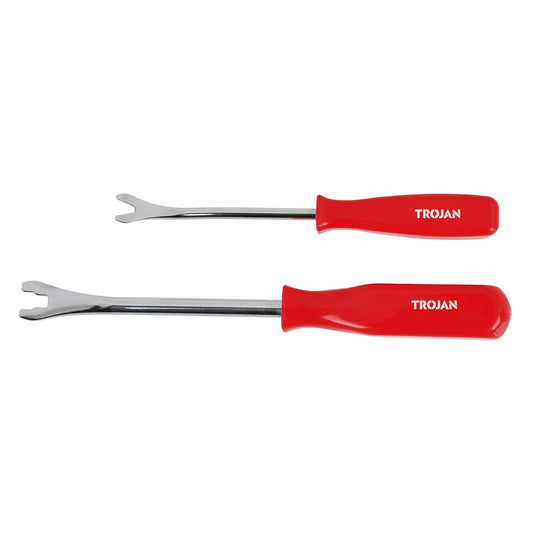 Trojan Trim Removal Set 2 Pack - 190mm V Shape & 240mm U Shape Heads - Steel