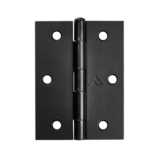Pinnacle Butt Hinge - 85mm - Matte Black - Loose Pin - Pack of 2