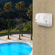 Deta Single Weatherproof Power Point - 240V 10A Polycarbonate - IP54 Rated