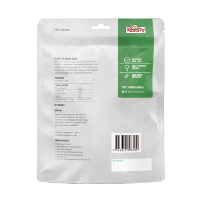 Trusty Premium Lamb Cubes Dog Treats - 100g - All-Natural Protein Snack