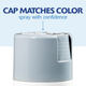 Rust-Oleum 340g Ultra Cover Gloss Winter Grey Spray Paint - Durable Finish