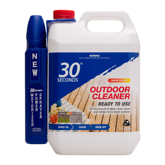 30 Seconds 5L Outdoor Cleaner With Power Sprayer