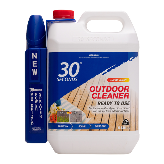 30 Seconds Outdoor Cleaner - 5L - Liquid - Fast Acting