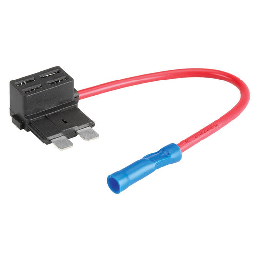 Narva 20A Blade Fuse Holder - 140mm - Includes 5A & 10A Fuses - Easy Installation