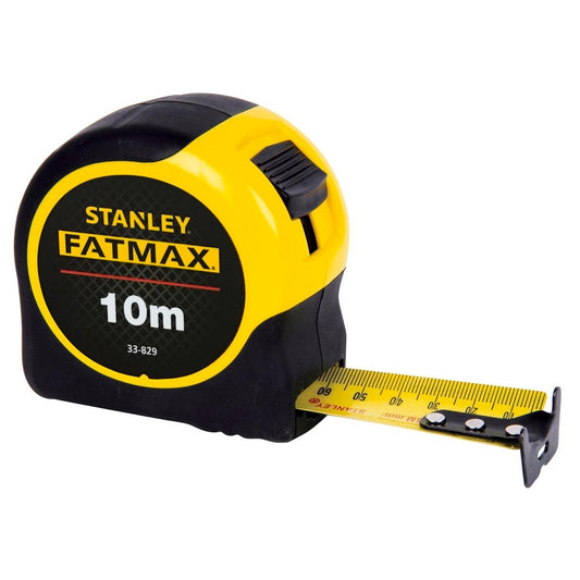 Stanley FatMax 10m Tape Measure - 32mm Blade - Durable - Easy Locking - Auzzistore