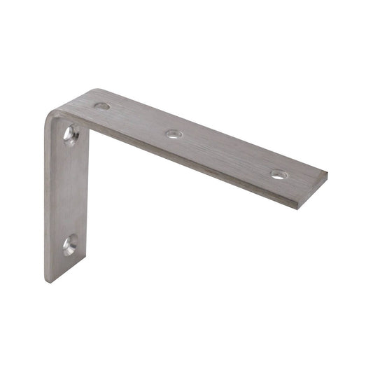 Carinya Heavy Duty Angle Bracket 125x100mm Stainless Steel 200kg Capacity - Auzzistore