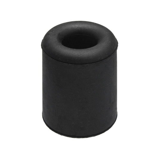 Adoored 50mm Black Round Rubber Door Stop - Durable - Wall/Floor Mounted - Auzzistore