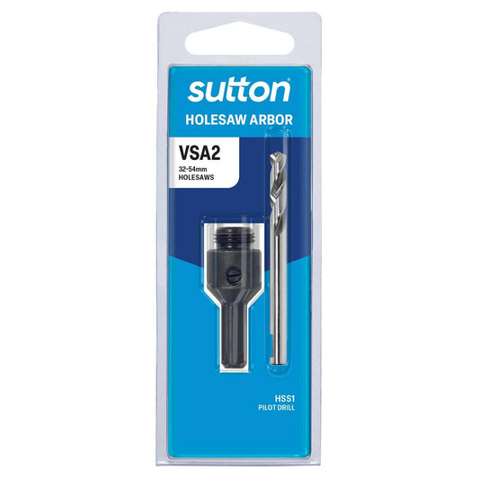Sutton Tools Holesaw Arbor - 32-54mm - 5/8 UNF Thread - Precision Drilling - Auzzistore