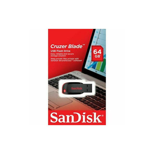 Sandisk Cruzer Blade CZ50 64GB USB Flash Drive