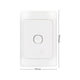 Deta White 1 Gang Vertical Switch - Polycarbonate - 2 Way Switching
