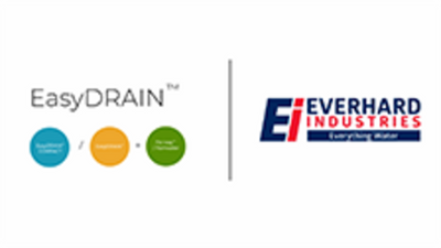 Everhard Easydrain Leaf Dome - 83L x 83W x 51H mm - Recycled Polymer - Debris Barrier