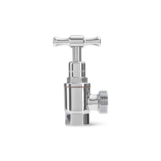 Brasshards 20 x 15mm Chrome Lead Free T Head Washing Machine Tap - Durable Design – view 2 - Auzzistore
