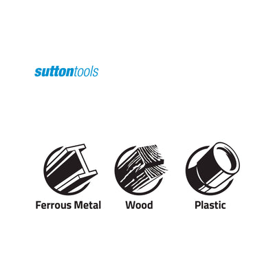 Sutton Tools 6.0mm Long Series Jobber Drill Bit M2 HSS Blue Finish