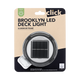 Click Brooklyn Solar LED Deck Light - 120mm - Aluminium - Outdoor Use
