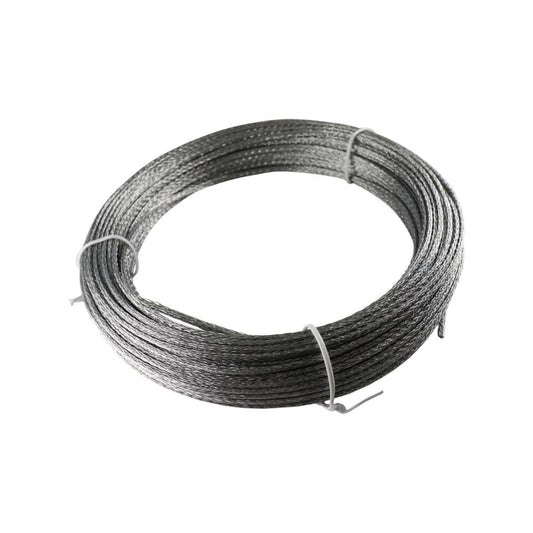 Everhang Braided Picture Hanging Wire 25m Steel 15kg Load Capacity - Auzzistore